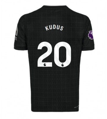 Tottenham Hotspur Mohammed Kudus #20 Bortatröja 2025-26 Kortärmad